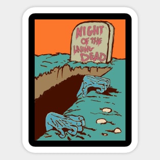 Night of the Living Dead Sticker